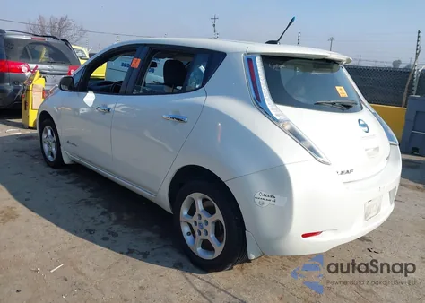 2013 Nissan Leaf Sv z USA, uszkodzony, nr VIN 1N4AZ0CP9DC419235